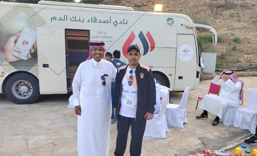 The Social Responsibility Observatory participates in the Marathon 'Steps towards health' in Jalajel - صورة