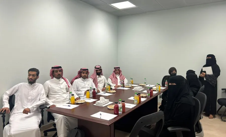 The General Administration of Internal Auditing welcomes a delegation of students from the Accounting Department  -  .