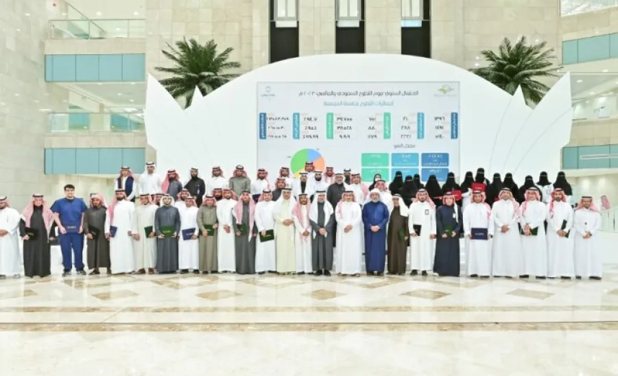 General Administration of University Security honored on Saudi and International Volunteer Day 2023  - 1