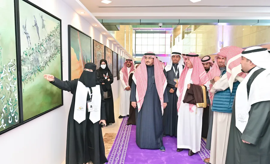 الجامعة تقيم المؤتمر الدولي : ( الجامعات وأهداف التنمية المستدامة 2030 " المستهدفات والممارسات" )  - جامعة المجمعة