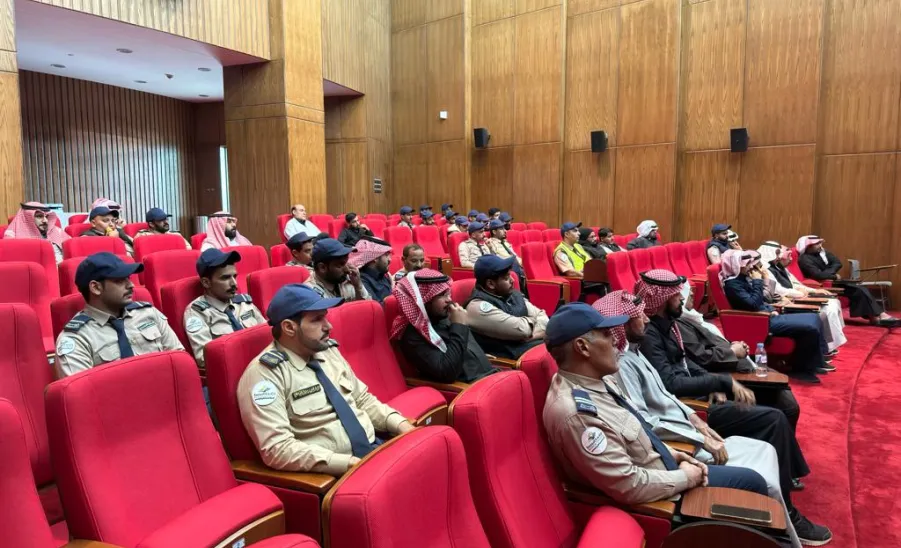 الأمن الجامعي والمركز الطبي يقيمان دورات تدريبية لعناصر الحراسات الأمنية -  1
