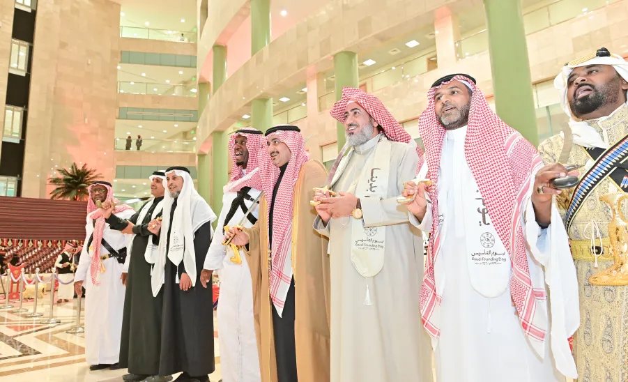 MU CELEBRATES SAUDI FOUNDING DAY  - جامعة المجمعة 