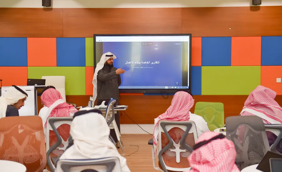 فريق منصة ارتقاء ينفذ ورشة عمل لمنسقي المنصة في جهات الجامعة -  فريق منصة ارتقاء ينفذ ورشة عمل لمنسقي المنصة في جهات الجامعة