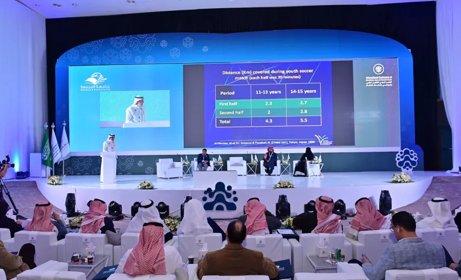 الجامعة تختتم أعمال المؤتمر الدولي للتأهيل الطبي والرياضي وإصابات العظام -  جامعة المجمعة 