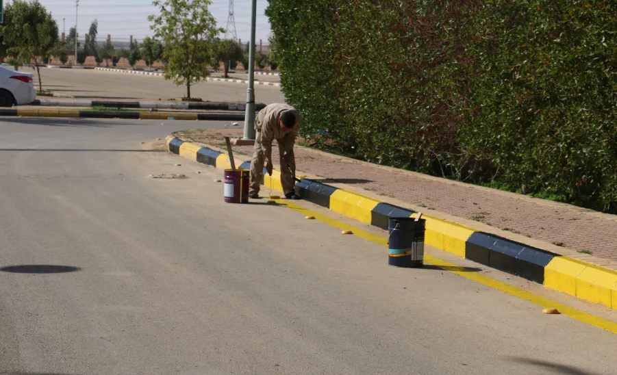 Renovation works for the college complex building completed  - تأهيل
