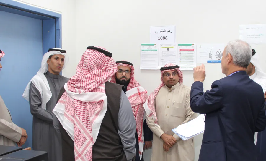 Deanship of IT and E-Learning welcomes a delegation of the Deanship of Development and Quality  -  زيارد فريق الجودة للعمادة 3