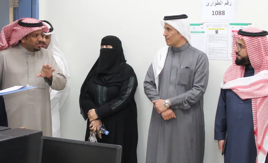 Deanship of IT and E-Learning welcomes a delegation of the Deanship of Development and Quality  -  زيارد فريق الجودة للعمادة 4