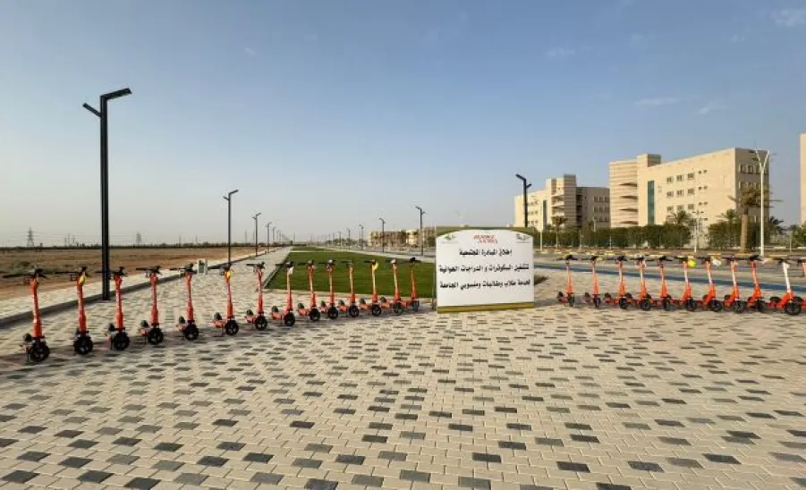 Electric scooters are available now for students and employees  - 1