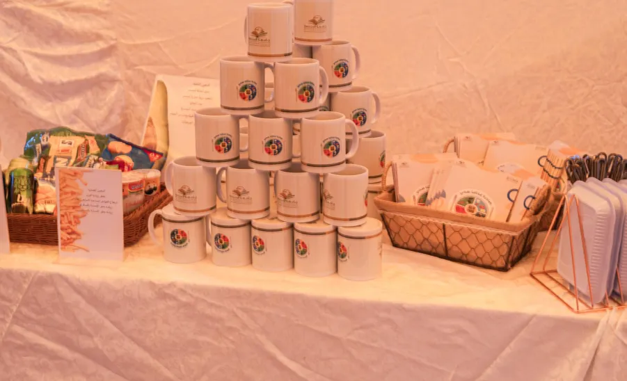 An initiative on healthy food held at female campus
 -  فعالية مبادرة غذائنا صحي 