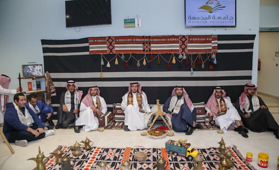 College of Education celebrates the founding day -  احتفال كلية التربية (شطر الطلاب ) بيوم التأسيس السعودي