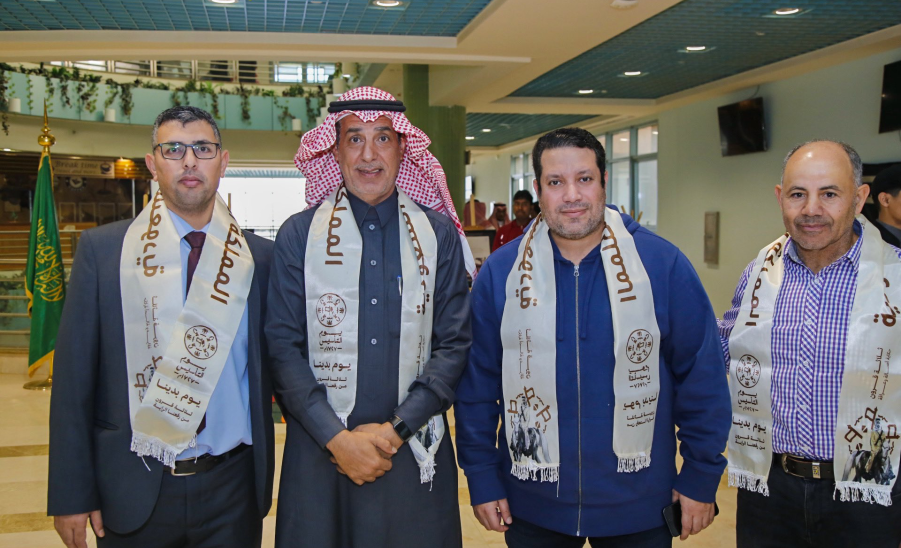 احتفال كلية التربية (شطر الطلاب ) بيوم التأسيس السعودي