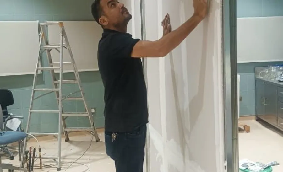 الإدارة تنفذ عدداً من الاعمال  - تأهيل