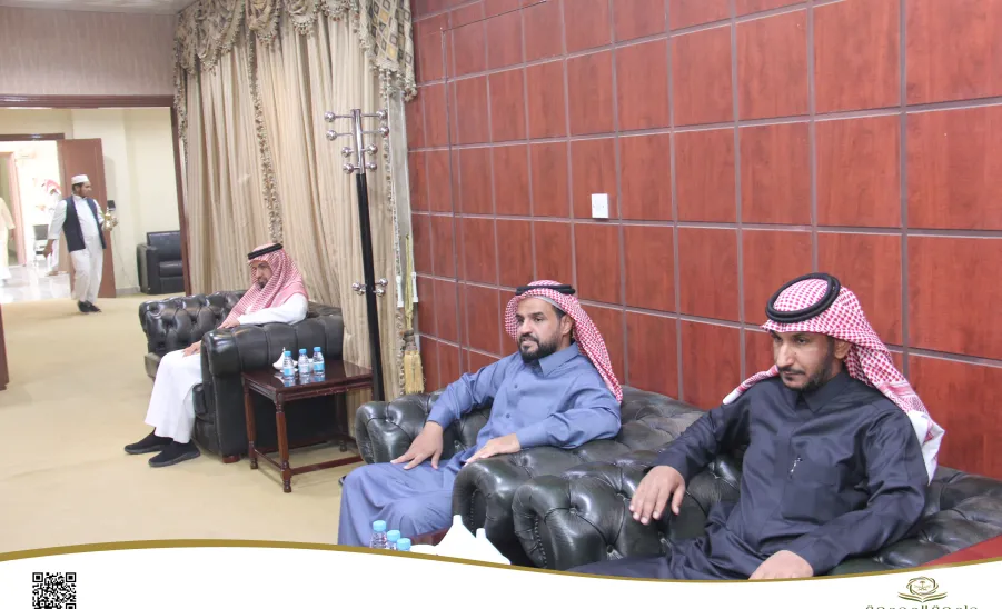 A delegation from the College of Nursing visits the Head of Hawtat Sudair Center -  وفد من كلية التمريض يزور رئيس مركز حوطة سدير