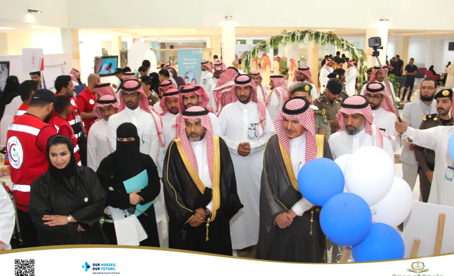 COLLEGE OF NURSING CELEBRATES THE INTERNATIONAL NURSES DAY
 - كلية التمريض تقيم فعالية بمناسبة اليوم العالمي للتمريض