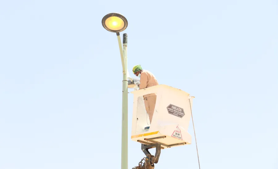 GAPOM completes infrastructure works at the university campus  - تأهيل