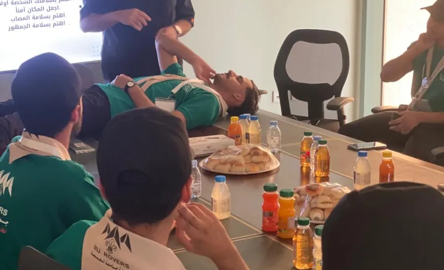 MU'S SCOUTS COMPLETE ITS PREPARATION FOR PUBLIC SERVICE PROGRAMS FOR HAJJ -  6
