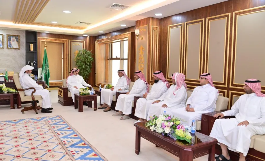 MU RECTOR WELCOMES MEMBERS OF FINAL ACCOUNT COMMITTEE -  رئيس الجامعة يستقبل أعضاء لجنة إعداد الحساب الختامي