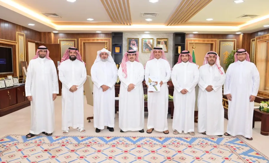MU RECTOR WELCOMES MEMBERS OF FINAL ACCOUNT COMMITTEE -  رئيس الجامعة يستقبل أعضاء لجنة إعداد الحساب الختامي