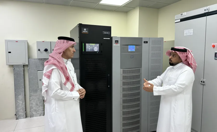 A power outage drills at the Data Center completed successfully  -  فرضية انقطاع التيار الكهربائي 