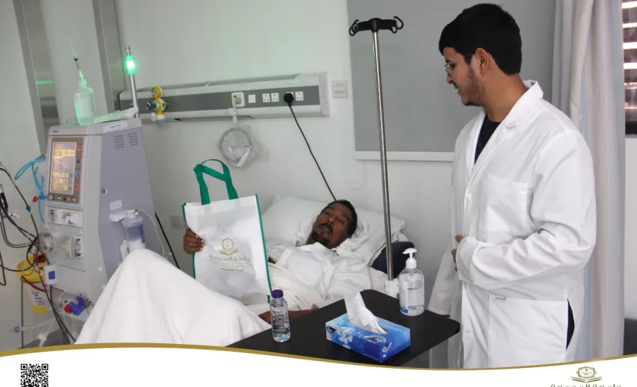 College of Nursing conducts a community initiative on Eid Al-Adha  -  كلية التمريض تقدم مبادرة مجتمعية بمناسبة عيد الأضحى المبارك