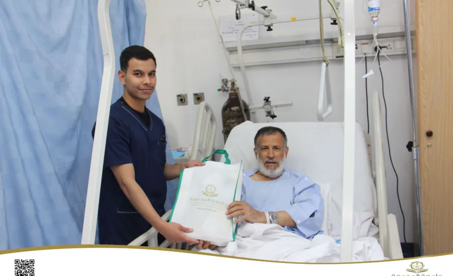 College of Nursing conducts a community initiative on Eid Al-Adha  -  كلية التمريض تقدم مبادرة مجتمعية بمناسبة عيد الأضحى المبارك