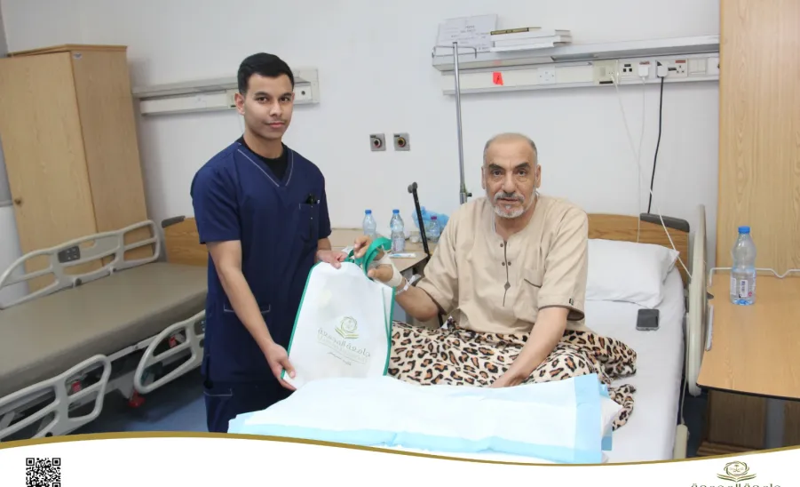College of Nursing conducts a community initiative on Eid Al-Adha  -  كلية التمريض تقدم مبادرة مجتمعية بمناسبة عيد الأضحى المبارك