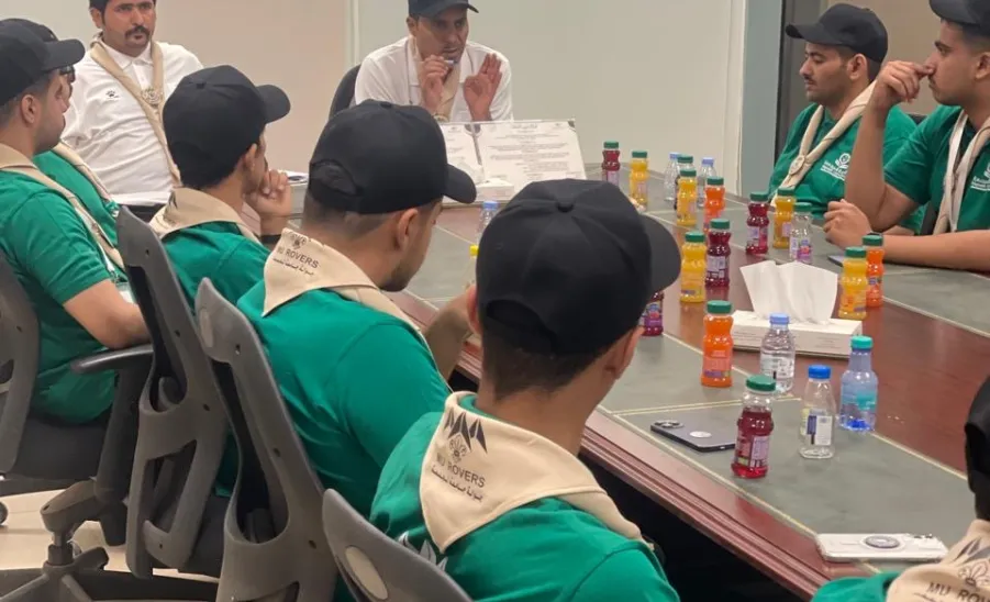 MU'S SCOUTS COMPLETE ITS PREPARATION FOR PUBLIC SERVICE PROGRAMS FOR HAJJ -  4