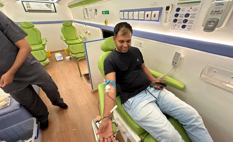Social Responsibility Observatory launched a blood donation campaign in Majmaah
 - حملة تبرع الدم جامعة المجمعة