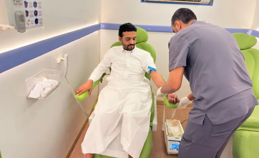 Social Responsibility Observatory launched a blood donation campaign in Majmaah
 - حملة تبرع الدم جامعة المجمعة