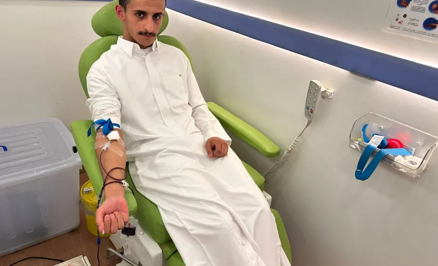 Social Responsibility Observatory launches a blood donation campaign in Majmaah Municipality Park
 -  مرصد المسؤولية الاجتماعية يقيم حملة تبرع بالدم في حديقة بلدية المجمعة