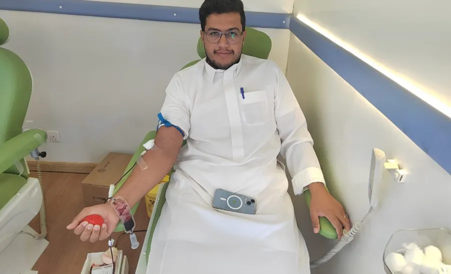 The Blood Bank launches a blood donation campaign on the World Humanitarian Day
 -  صورة