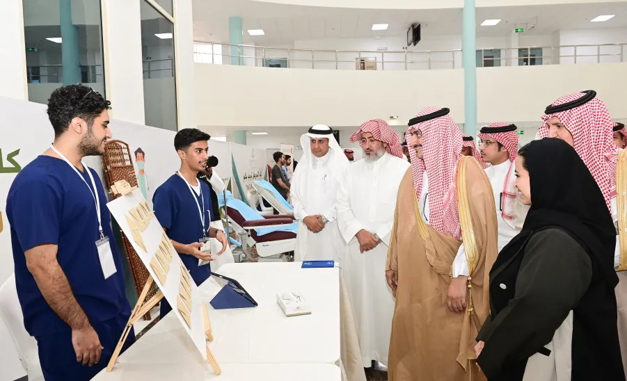 MU HOLDS AN OPENING CEREMONY OF THE COLLEGE OF NURSING
 - حفل افتتاح كلية التمريض