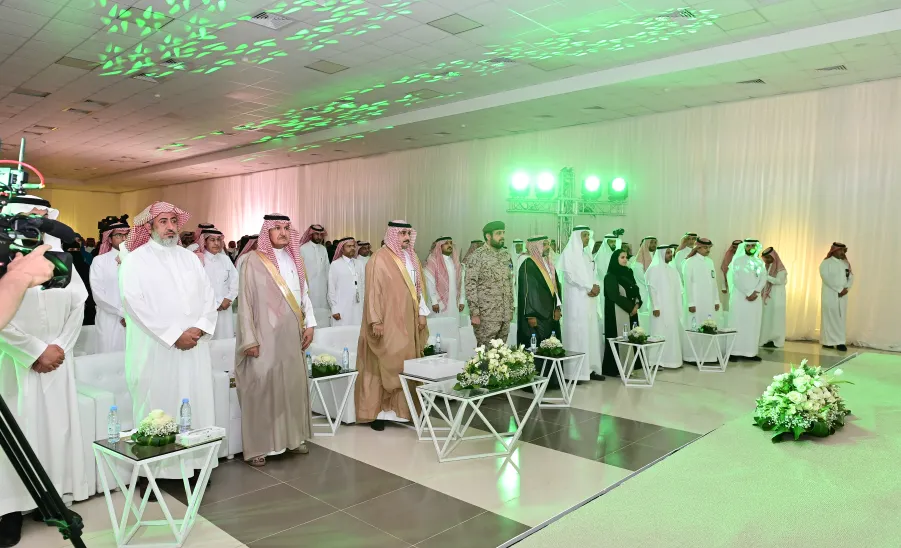 برعاية رئيس الجامعة وحضور رئيس مركز حوطة سدير : الجامعة تقيم حفل افتتاح كلية التمريض -  جامعة المجمعة