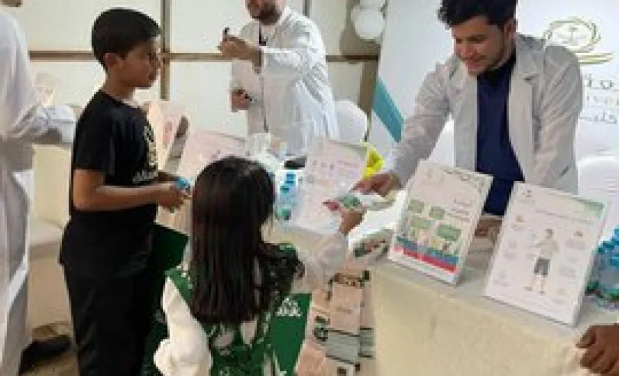 The College of Nursing celebrates the 94th National Day at King Salman Park - كلية التمريض تشارك في فعاليات الاحتفاء باليوم الوطني الـ94 بمنتزه الملك سلمان بحوطة سدير