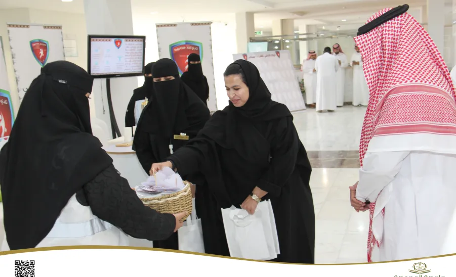 The  College of Nursing holds an activity on the World Heart Day - كلية التمريض تنظم فعالية اليوم العالمي للقلب