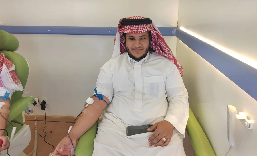 مرصد المسؤولية الاجتماعية يقيم حملة تبرع بالدم في كلية علوم الحاسب والمعلومات - مرصد المسؤولية الاجتماعية يقيم حملة تبرع بالدم في مجمع الكليات الصحية في كلية علوم الحاسب والمعلومات 