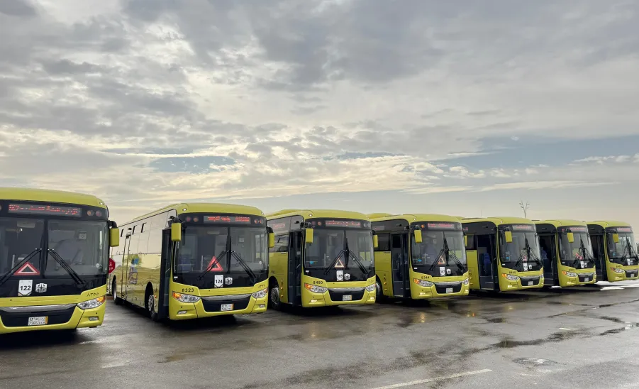 مدير عام الإدارة العامة للخدمات بمعية مدراء الفروع بالكليات يتفقد عدد من مواقع النقل  - 1