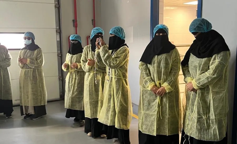 The Applied College on a visit to Baja Factory in Sudair City for Industry and Business -  باجه 