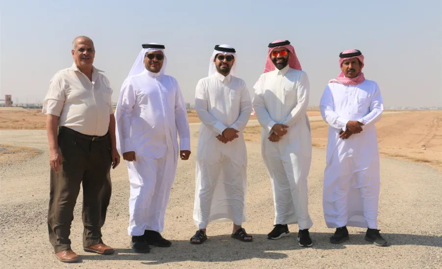الإدارة العامة للمشروعات تسلم موقع مشروع المستشفى الاستثماري - صورة 
