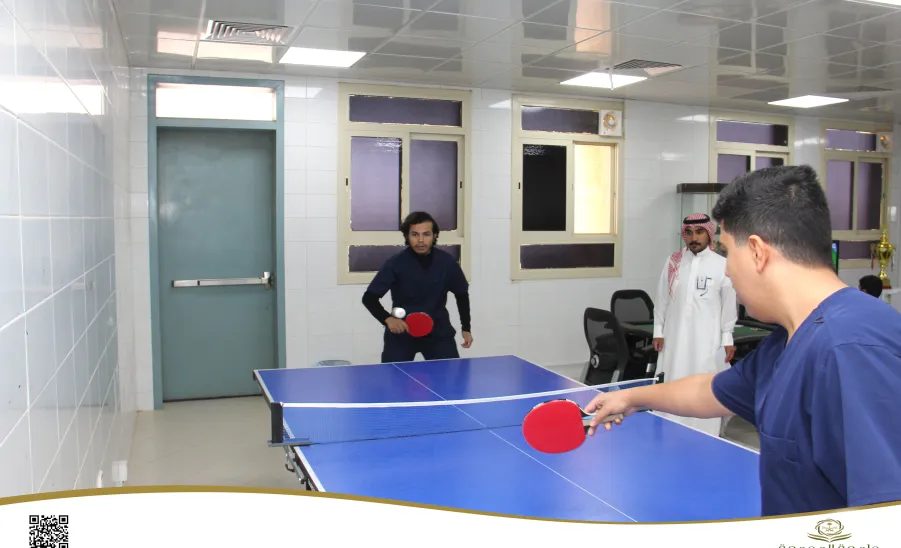 College of Nursing holds Table Tennis and Belote contests  -  كلية التمريض تقيم بطولتي تنس الطاولة والتسامح للبلوت