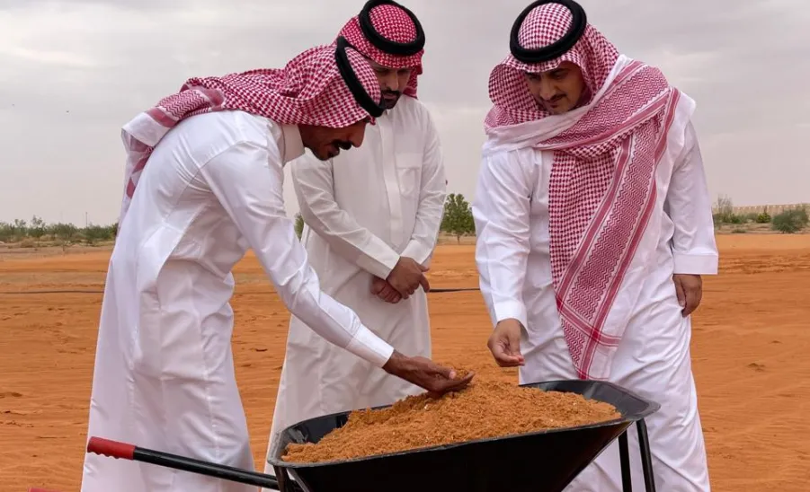 رئيس الجامعة يقوم بزيارة للمنطقة الربيعية - جامعة المجمعة 