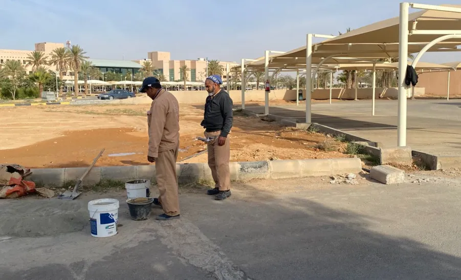 Maintenance works carried out at the main campus  - صورة