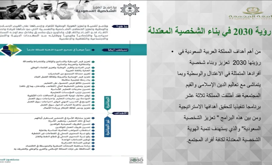 The College of Education holds a lecture entitled: Building a Moderate Personality -  محاضرة بناء الشخصية المعتدلة