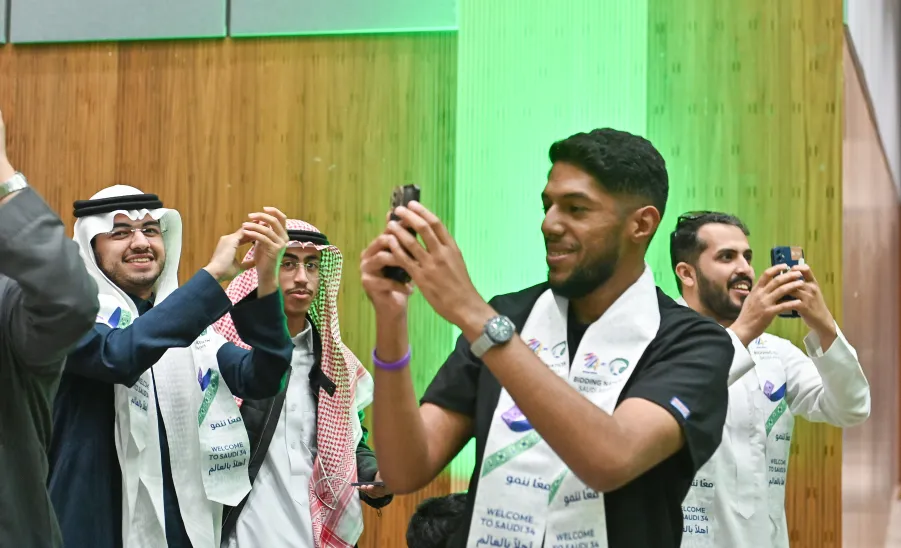 MU CELEBRATES AS SAUDI WINS WORLD CUP BID 2034 -  الجامعة تحتفل بمناسبة فوز المملكة باستضافة كأس العالم 2034