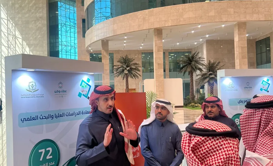 The Deanship of Graduate Studies and Scientific Research wins the Shield of Excellence in Voluntary Work for the year 2024 -  gssr