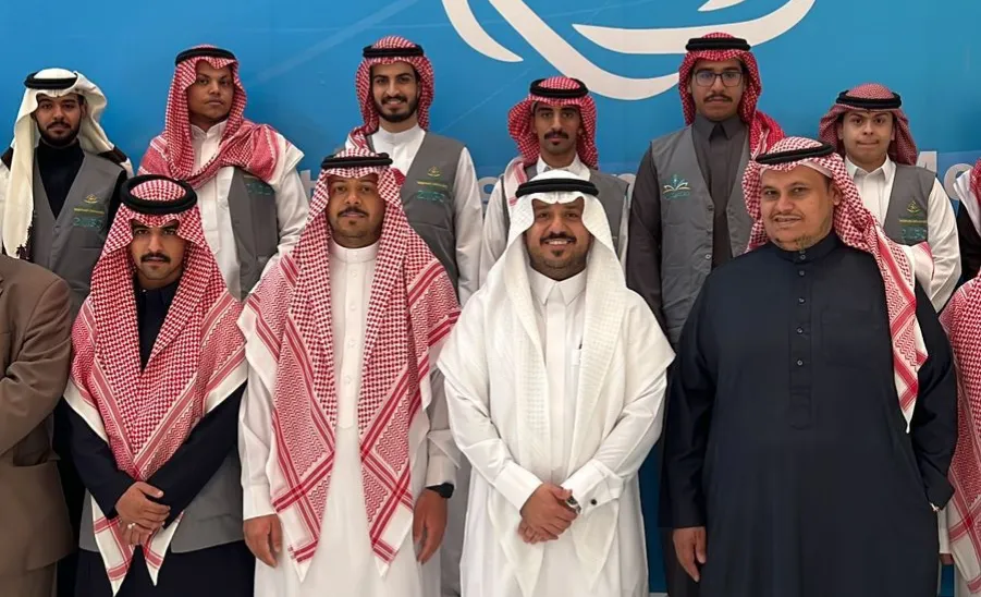 The College students visit the exhibition of the CIFAL Global networks of sustainable development -  معرض