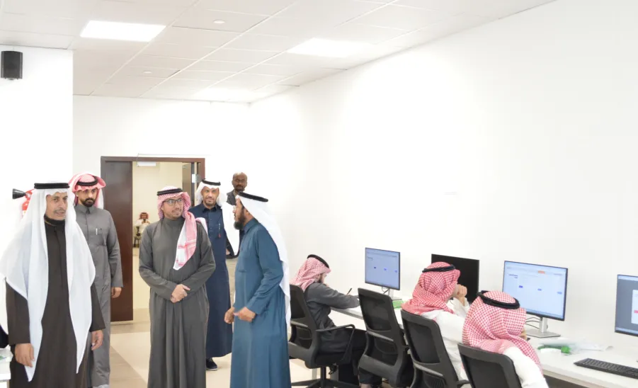 The Vice-Rector visits the 2025 Standardized Test Center 'Jahizya' - زيارة جاهزية 2025
