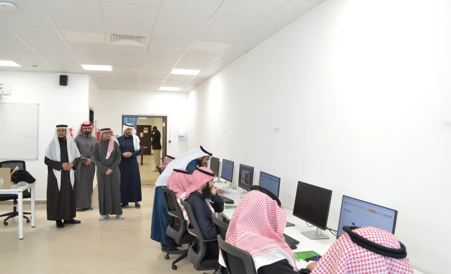 The Vice-Rector visits the 2025 Standardized Test Center 'Jahizya' - زيارة جاهزية 2025