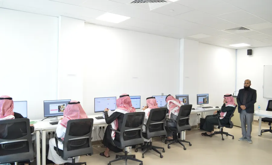 The Vice-Rector visits the 2025 Standardized Test Center 'Jahizya' - زيارة جاهزية 2025