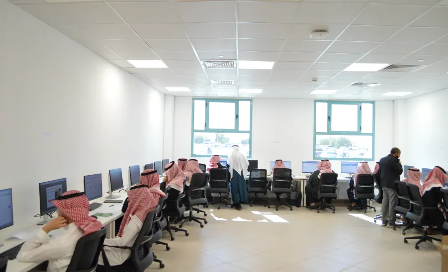 The Vice-Rector visits the 2025 Standardized Test Center 'Jahizya' - زيارة جاهزية 2025